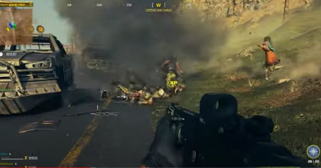 The Zombies mode in Modern Warfare 3