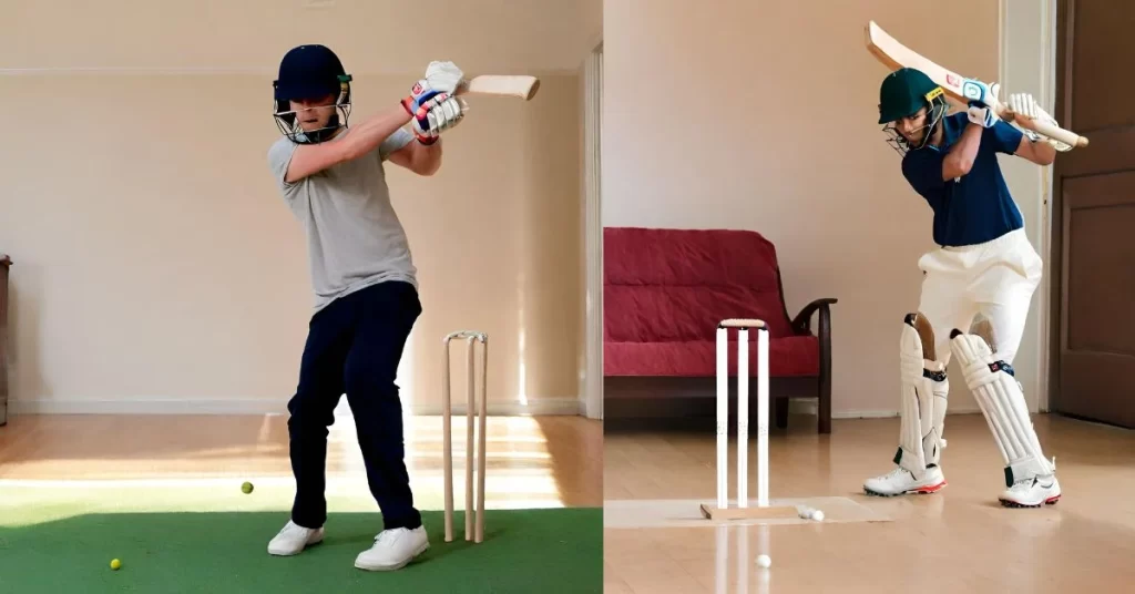 How To Practice Cricket Batting At Home alone