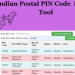 Indian Postal PIN Code Lookup Tool