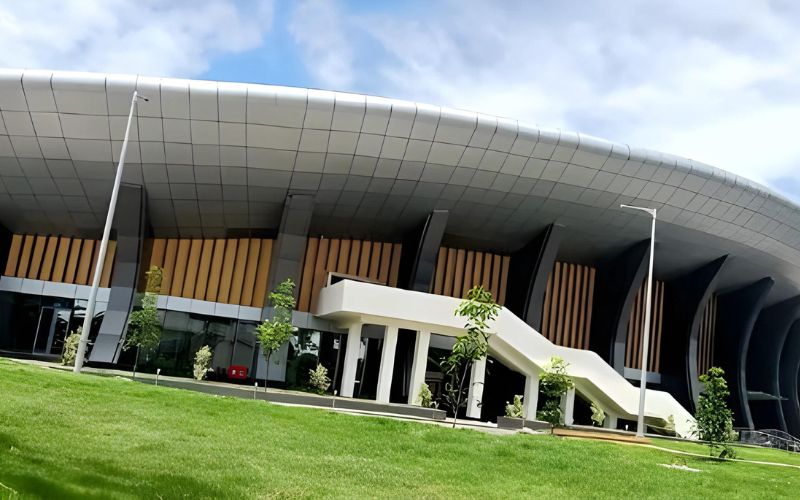 Rajiv Gandhi Indoor Stadium in Guwahati