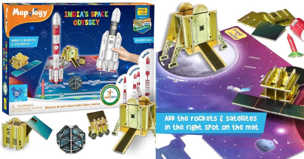 Imagimake Mapology ISRO Space Toys