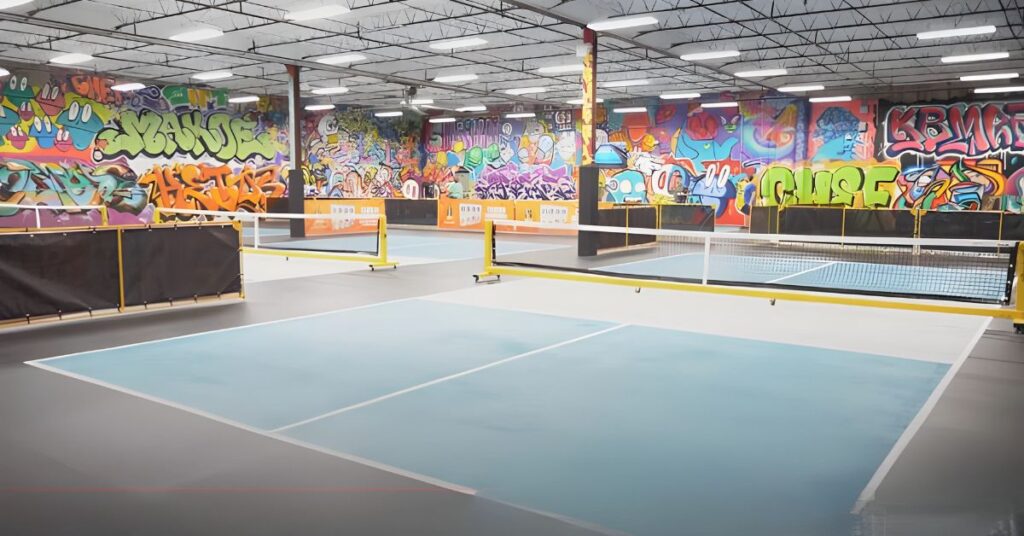 Indoor Pickleball Experience at Toontown