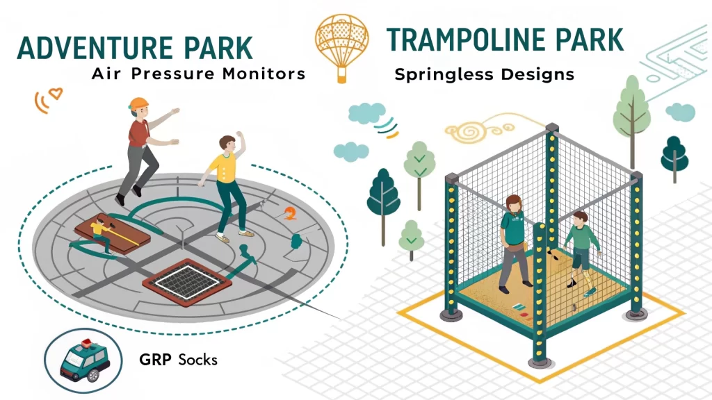 The Ultimate Indoor Adventure Parks vs. Trampoline Parks Comparison